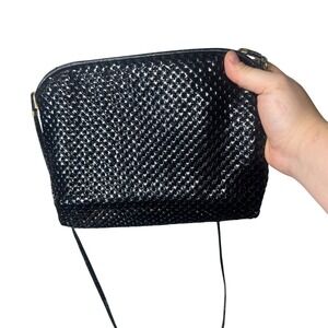 Vintage Vanessa Black Metal Mesh Should Bag